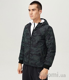 Двусторонняя куртка Xiaomi Uleemark double-sided wear men's down jacket Green-Black XL